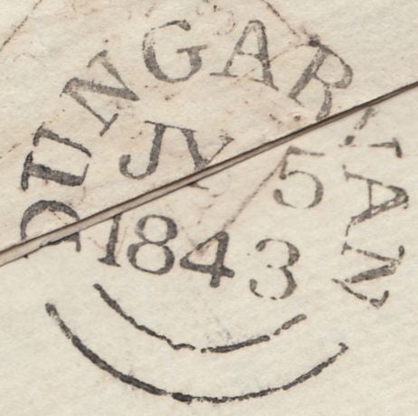 112449 LONDON NUMBER "10" IN MALTESE CROSS ON COVER (SPEC B1uj).