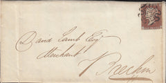 112529 1841 MONTROSE MALTESE CROSS ON COVER.