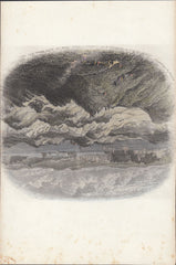 112602 CIRCA 1860 PRINT OF 'VIEW OF THE ISLE OF BRANKSEA AND THE HARBOUR OF POOLE...'