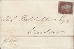 112727 1844 WEYMOUTH "SKELETON" STYLE DATE STAMP (34mm)(DT678).