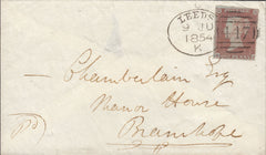 112832 LEEDS SPOON TYPE A (RA47)/1D IMPERF PL.164 (SG8)(RJ).