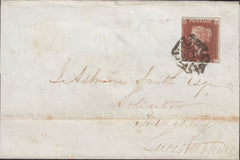112849 THE DISTINCTIVE MALTESE CROSS OF KILMARNOCK ON 1D IMPERF (SG8 SPEC B1tj).