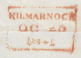 112849 THE DISTINCTIVE MALTESE CROSS OF KILMARNOCK ON 1D IMPERF (SG8 SPEC B1tj).