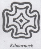 112849 THE DISTINCTIVE MALTESE CROSS OF KILMARNOCK ON 1D IMPERF (SG8 SPEC B1tj).