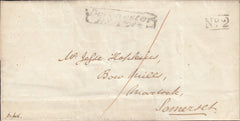 112995 1840 DORSET/"DORCHESTER PENNY POST" (DT247).