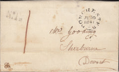 113015 1841 DORSET/DORCHESTER PENNY POST.