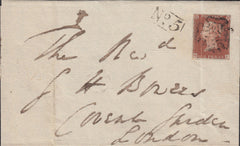 113031 1843 DORSET/"BLANDFORD PENNY POST" (DT56).