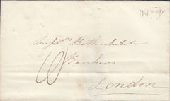 113038 1835 DORSET/"BLANDFORD PENNY POST" (DT56).