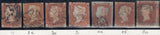 113295 1841-1851 1D IMPERF REDS LETTERED AG (SG8)/MISSING IMPRIMATUR LETTERINGS.