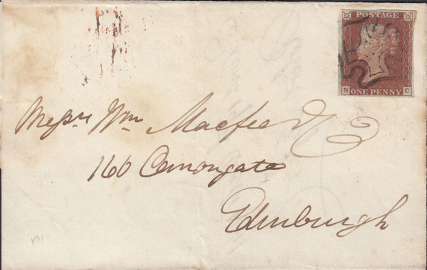 113317 PL.12 (NC)(SG8) ON COVER USED IN EDINBURGH.