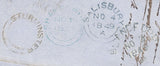 113334 1849 DORSET/"BLANDFORD" SKELETON STYLE DATE STAMP (DT52).