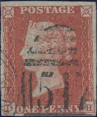 113593 1853 1D PL.162 (DH CONSTANT VARIETY)(SG8 SPEC B2l).