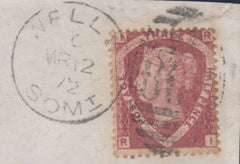 113662 1870 1½D PL.1 (SG51) LETTERED RI WITH CONSTANT VARIETY.