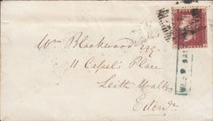 113698 "WEST SALTON" TYPE VIII SCOTS LOCAL ON COVER (CO. HADDINGTON PARENT POST OFFICE TRANENT).