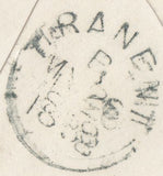 113698 "WEST SALTON" TYPE VIII SCOTS LOCAL ON COVER (CO. HADDINGTON PARENT POST OFFICE TRANENT).