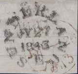 113725 LONDON NO. "12" IN MALTESE CROSS ON DATED PIECE/PL.27 (SI)(SG8).