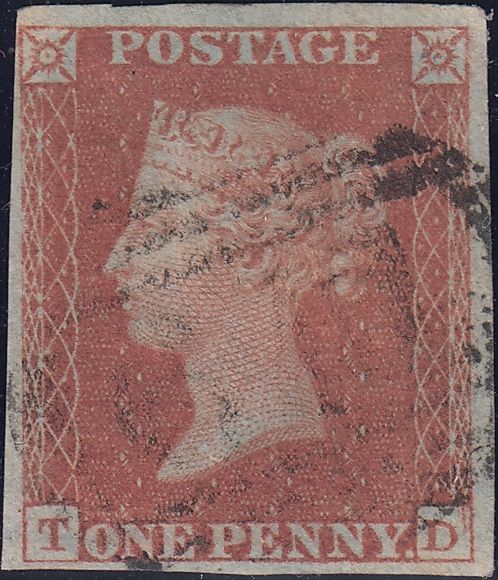 114014 PL.149 (TD CONSTANT VARIETY "MARK IN "D" SQUARE")(SG8 SPEC B2l).