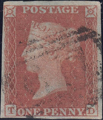 114014 PL.149 (TD CONSTANT VARIETY "MARK IN "D" SQUARE")(SG8 SPEC B2l).