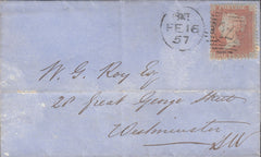 114099 PL.46 (IC)(SG32) ON COVER USED IN LONDON.