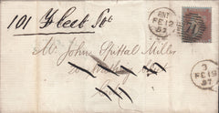 114100 PL.46 (OJ)(SG29) ON COVER USED IN LONDON.