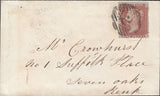 114113 PL.36 (RH)(SG29) ON COVER LONDON TO SEVENOAKS.