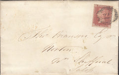 114117 PL.44 (OJ)(SG29) ON COVER LONDON TO SALOP.