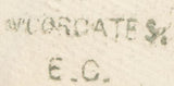 114188 PL.44 (IJ) ORANGE-BROWN SHADE ON LIGHTLY BLUED PAPER (SG29/33 SPEC C8(5) ON COVER.