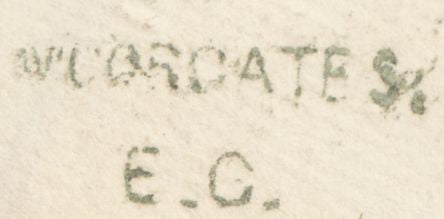 114188 PL.44 (IJ) ORANGE-BROWN SHADE ON LIGHTLY BLUED PAPER (SG29/33 SPEC C8(5) ON COVER.