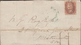 114264 PL.27 (QL) PALE DULL BROWN ON BLUED PAPER (SG29) ON COVER.