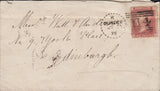 114410 DUNDEE DOTTED CIRCLE TYPE A2 (RA27) ON COVER.