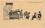 114415 1930 UNDERPAID MAIL DENMARK TO CORFE CASTLE DORSET.