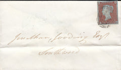 114426 PL.140 (BL)(SG8a) ON COVER SAXMUNDHAM TO SOUTHWOLD.