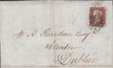 114517 THE DISTINCTIVE "FISHTAIL" MALTESE CROSS OF MANCHESTER ON COVER (SPEC A2ub CAT £2500).