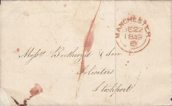 114550 COVERS FROM MANCHESTER 1818-1893.