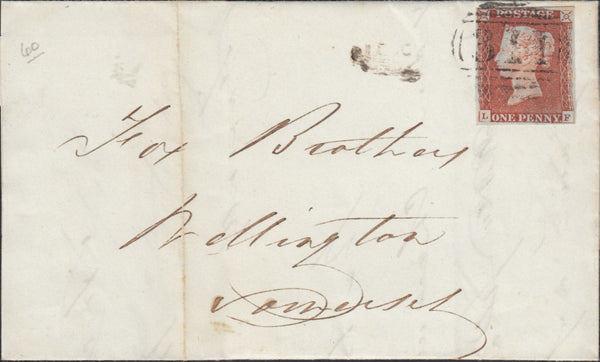 114653 PL.60 (SG8)(LF) ON COVER GLASTONBURY TO WELLINGTON.