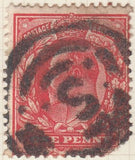 114694 CIRCA 1875 "H.S. KING AND CO" PRE-CANCELS.