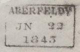 114755 THE DISTINCTIVE MALTESE CROSS OF GREENOCK (SPEC B1th) ON COVER.