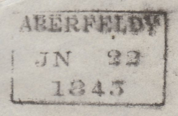 114755 THE DISTINCTIVE MALTESE CROSS OF GREENOCK (SPEC B1th) ON COVER.