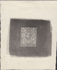 114767 1911 3D DOWNEY HEAD DIE PROOF FOR UNISSUED VALUE.