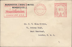 114858 1954 METER MARK/SHIPPING ADVERTISING.