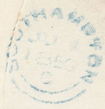115041 1850 HANTS/"FOUR-POSTS" UDC ON COVER.