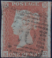 115087 PL.112 (KD) VERY BLUED PAPER (SG8a).