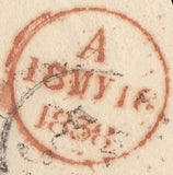 115124 1838 SUSSEX/"BRIGHTON PENNY POST" HAND STAMP (SX198).