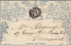 115257 2D MULREADY WRAPPER LATE 1852 USE WITHIN LONDON.