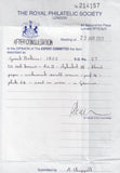 115263 1856 DIE 2 1D PL.24 'C7 ABNORMAL' (OB) ON COVER.