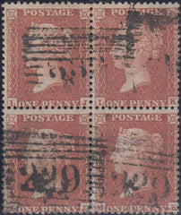 115287 PL.13 (SPEC C6) BLOCK OF FOUR (LJ LK MJ MK).