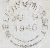 115485 1846 SOMERSET/"LANGPORT 140" MILEAGE MARK (SO591).
