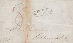 115528 1836 SOMERSET/"PAID AT WINCANTON" HAND STAMP (SO1007).