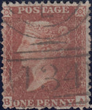 115727 1855 DIE 2 PL.9 MATCHED QUARTET LETTERED BA.