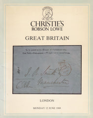 115955 "GREAT BRITAIN" CHRISTIE'S AUCTION JUNE 1989.